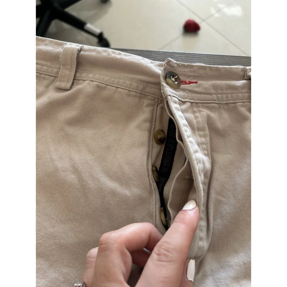 vtg North Face Shorts Mens Beige Hiking Climbing Outdoor Cargo Size 36/8